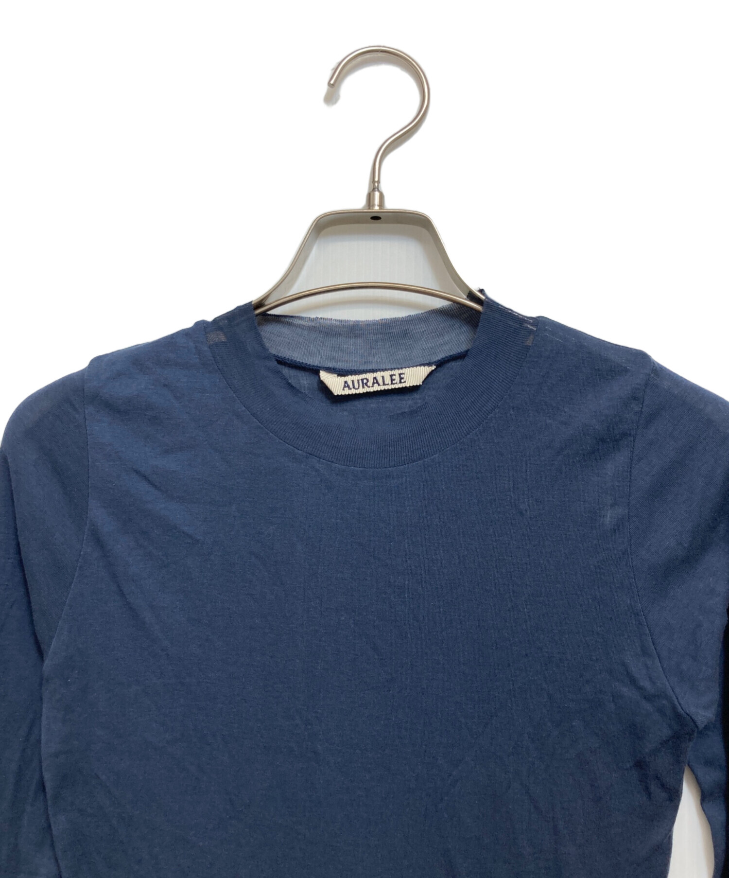 中古・古着通販】AURALEE (オーラリー) HIGH GAUGE SHEER RIB L/S TEE