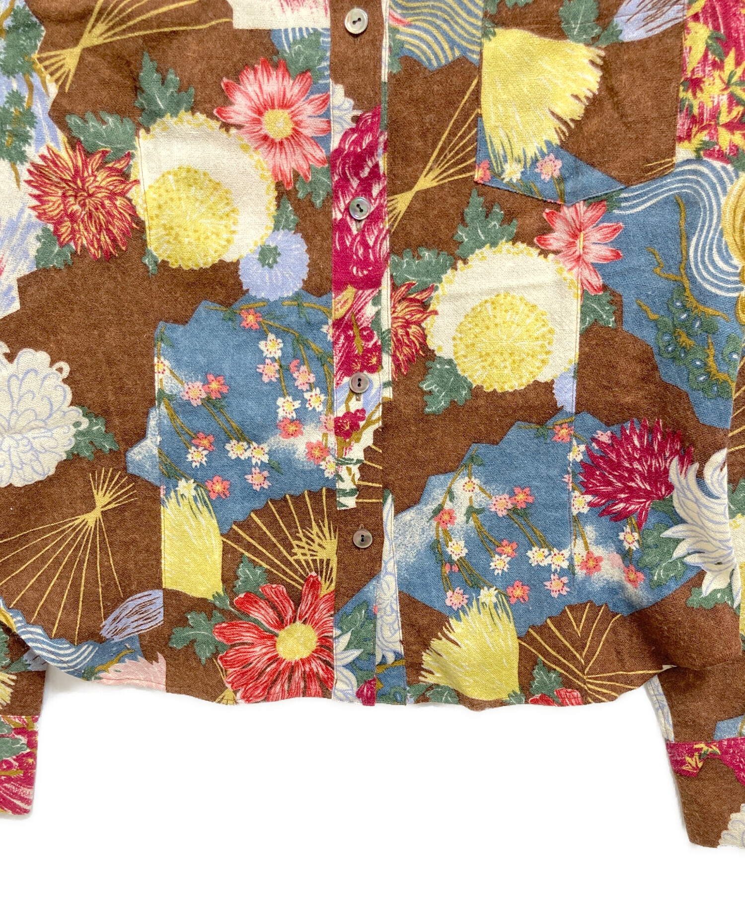 中古・古着通販】KEITA MARUYAMA (ケイタマルヤマ) 花柄シャツ