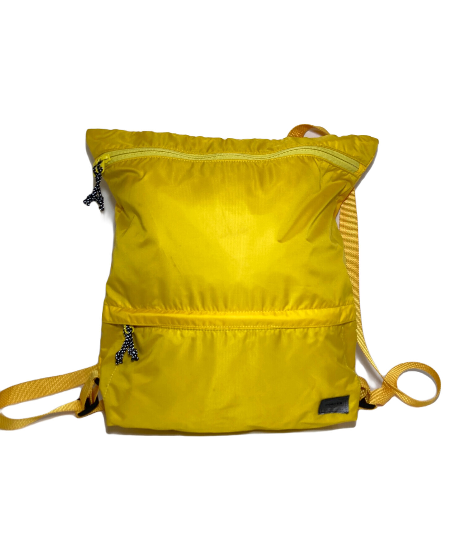 中古・古着通販】PORTER (ポーター) 2WAYトートリュック イエロー 