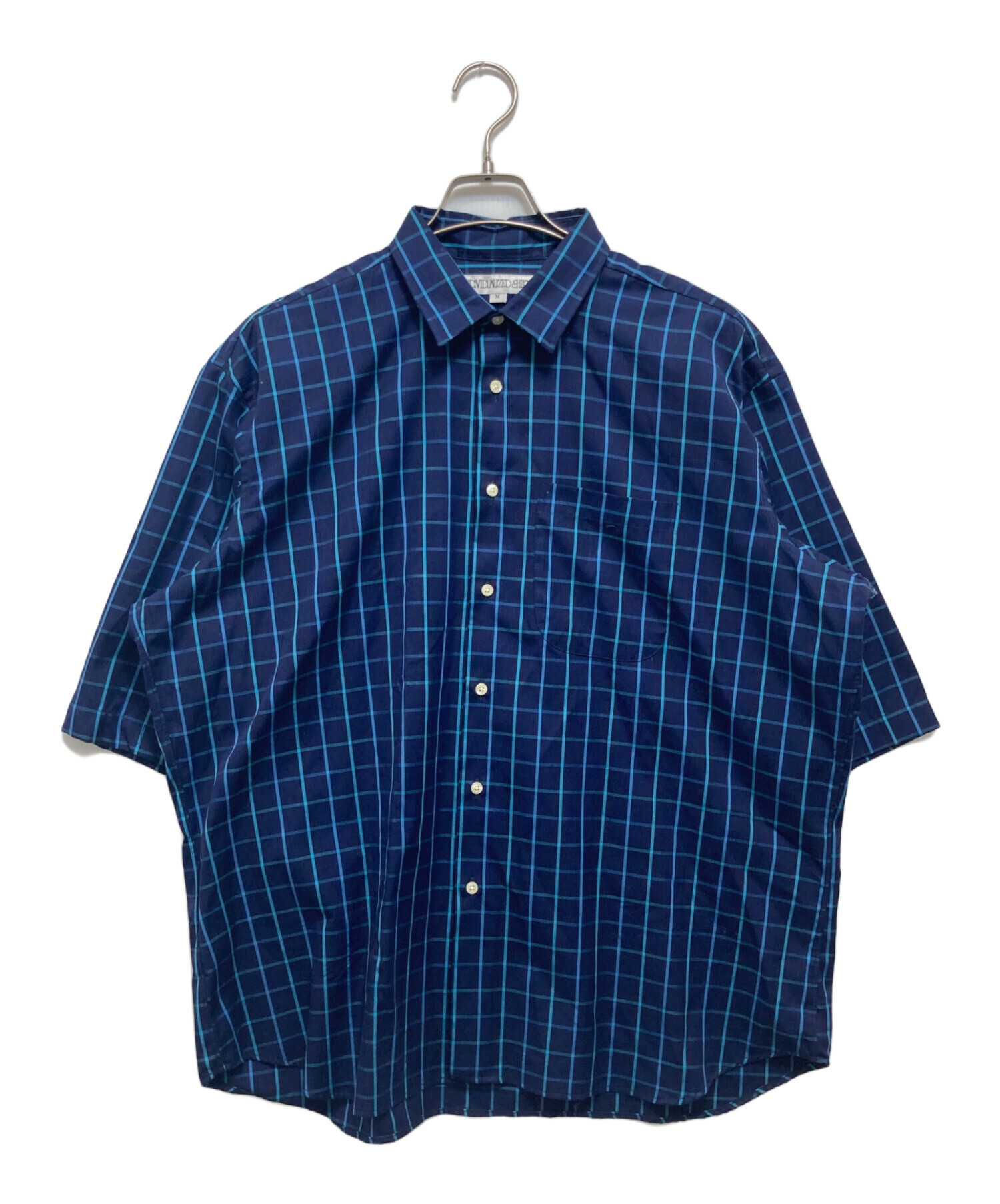 INDIVIDUALIZED SHIRTS カジュアルシャツ M 紺 【古着】【中古】【送料無料】 中古・古着通販】INDIVIDUALIZED SHIRTS (インディビジュアライズド