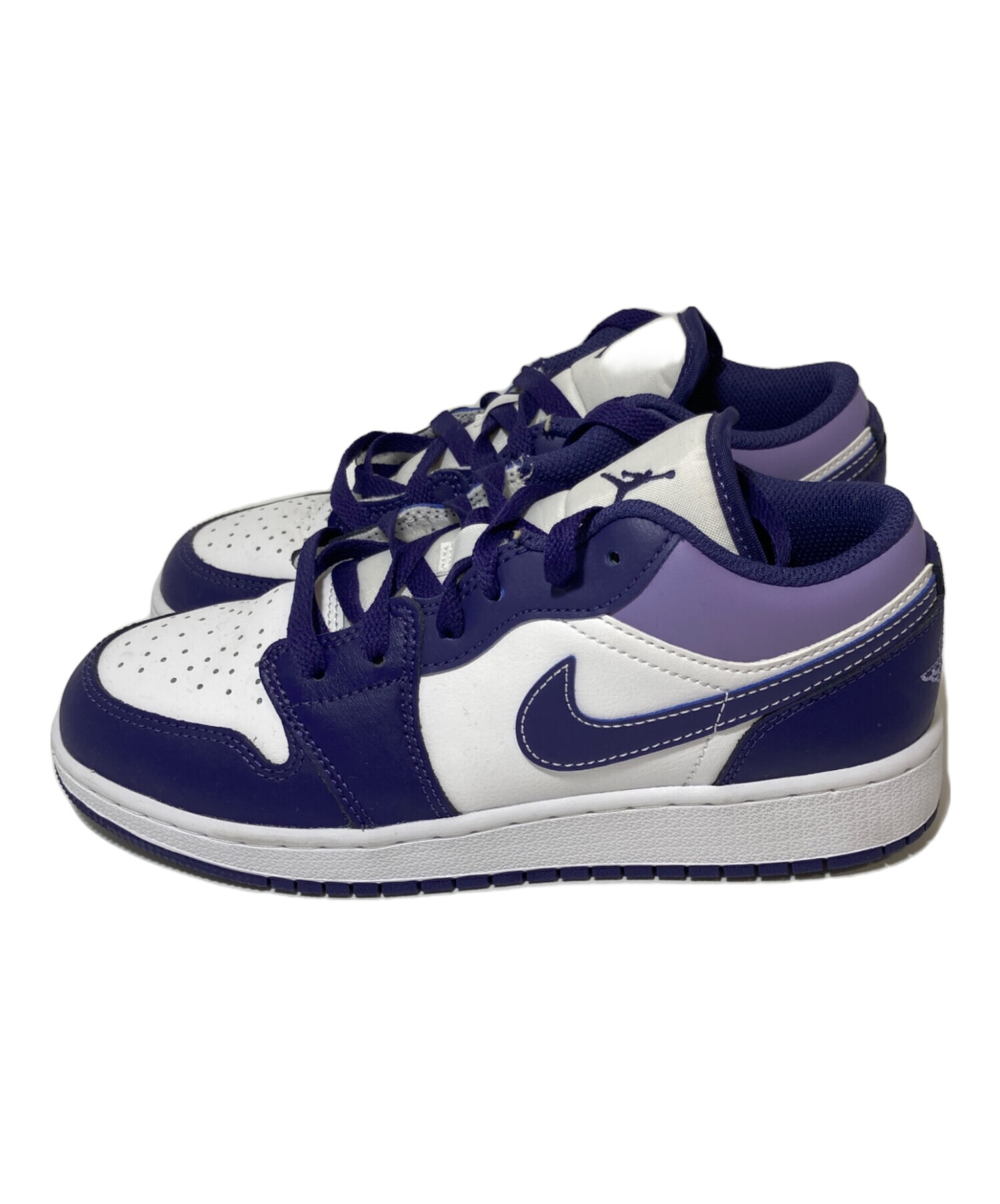 中古・古着通販】NIKE (ナイキ) Air Jordan 1 Low Sky ネイビー サイズ 