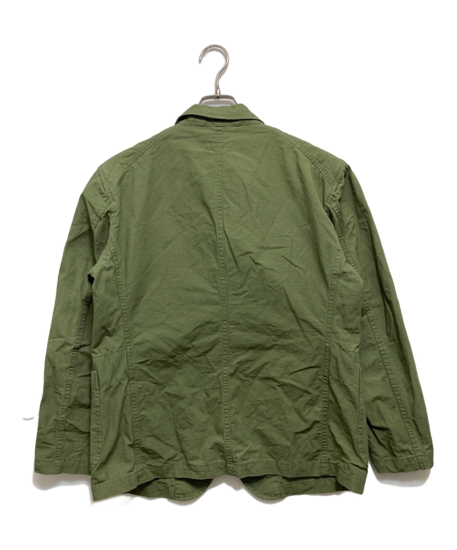 【半額以下】Engineered Garment オリーブ ジャケット Mサイズ 中古・古着通販】Engineered Garments (エンジニアードガーメンツ