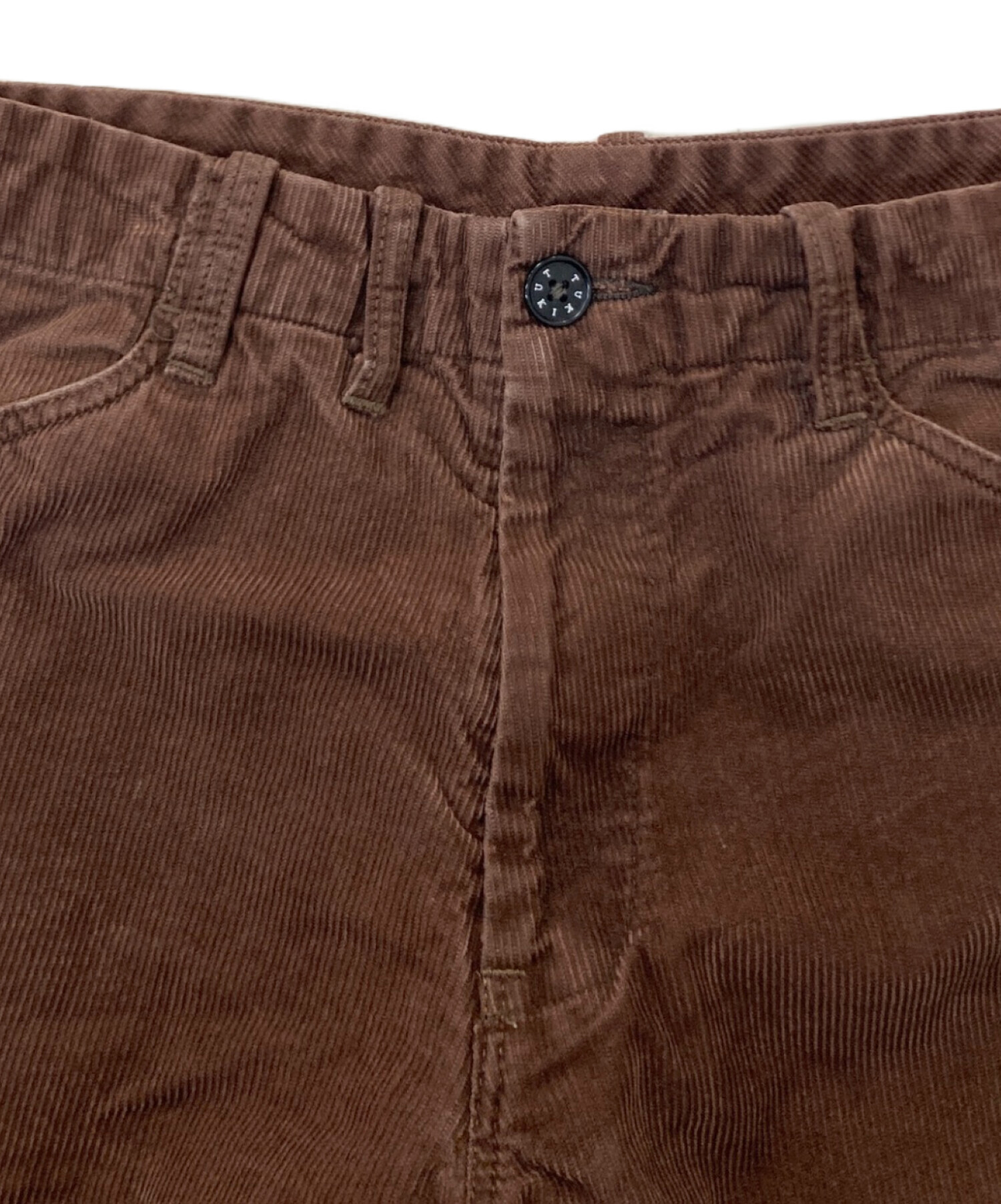 中古・古着通販】TUKI (ツキ) コーデュロイパンツ ブラウン サイズ:1