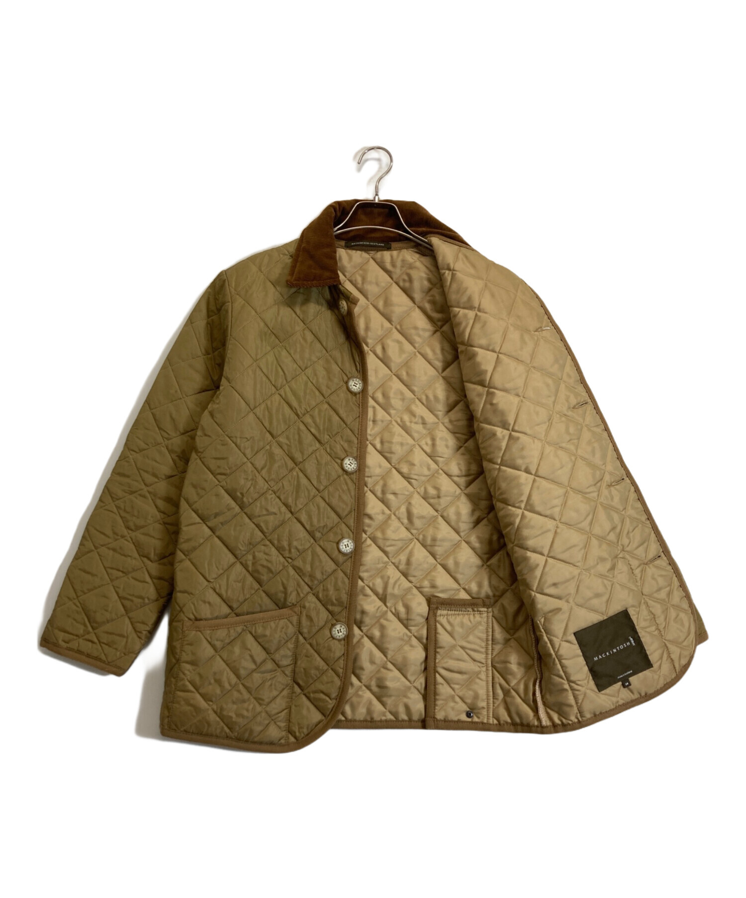 マッキントッシュ　ワークジャケット　キルティングライナー　ブルゾン　ベージュ 中古・古着通販】MACKINTOSH (マッキントッシュ) キルティング