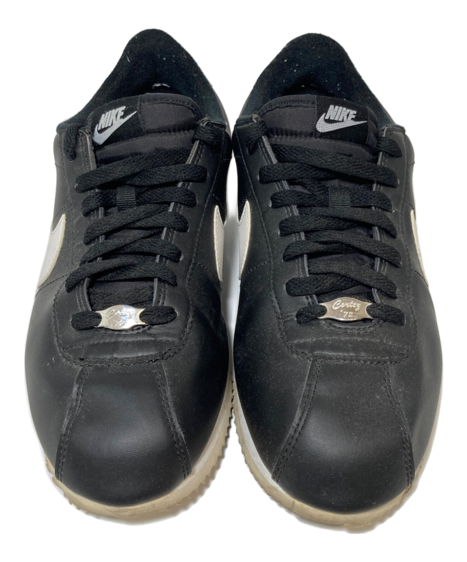 中古・古着通販】NIKE (ナイキ) CORTEZ BASIC LEATHER ブラック サイズ 