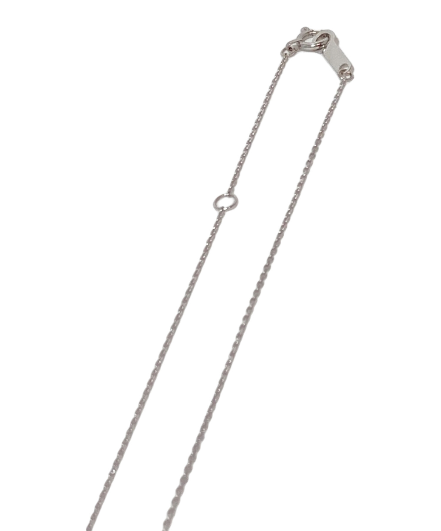 中古・古着通販】4℃ (ヨンドシー) K18ホワイトゴールド ネックレス 