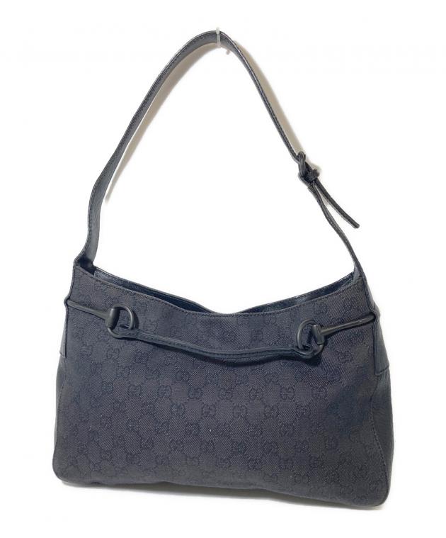 Gucci グッチ　ワンショルダーバッグ　スエード×レザー ホーボー Gucci グッチ ワンショルダーバッグ スエード×レザー ホーボー The