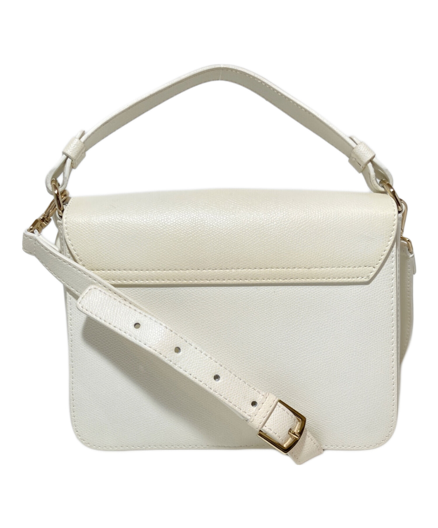 中古・古着通販】FURLA (フルラ) 2WAYバッグ ホワイト｜ブランド・古着 