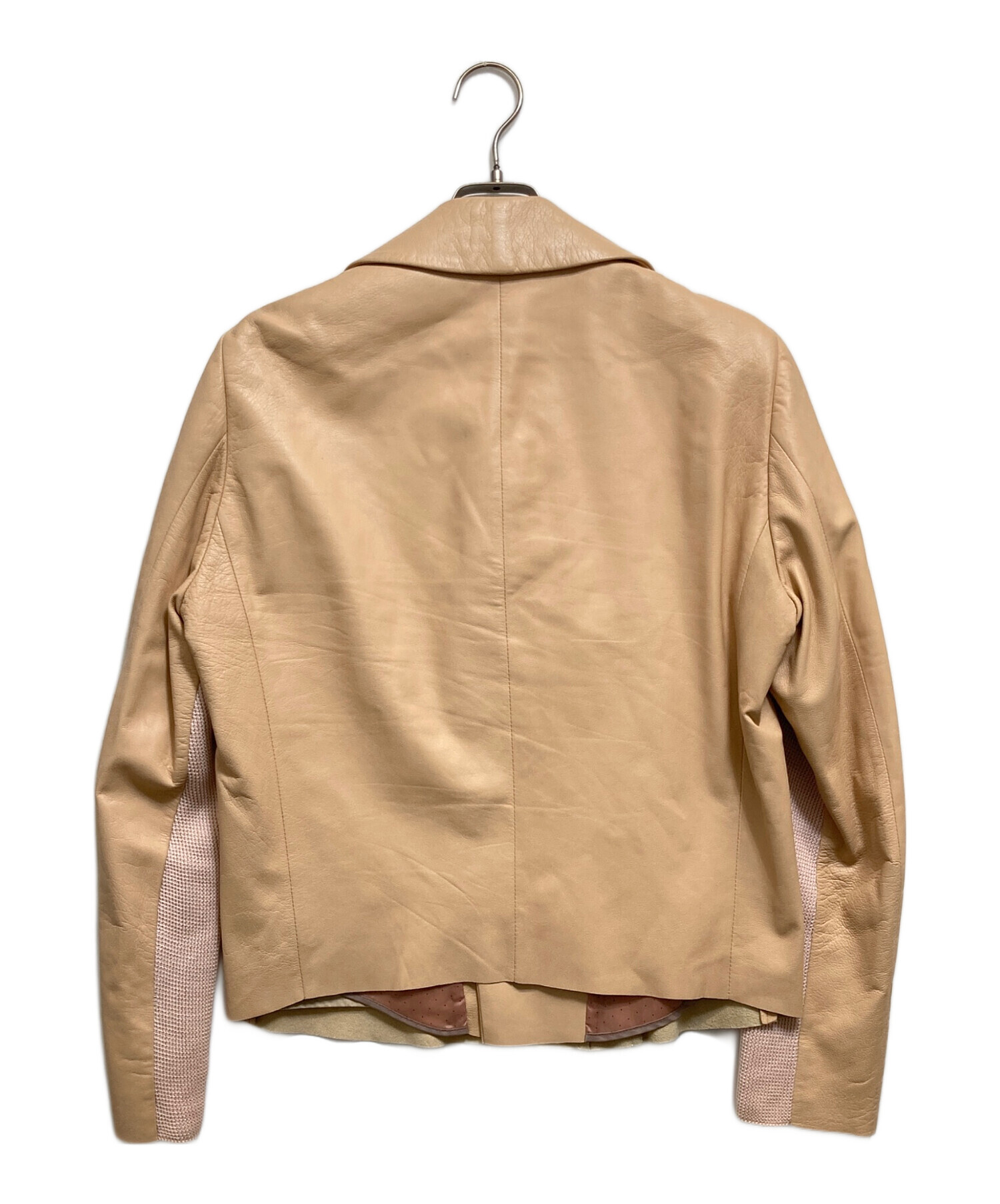 Paul Smith × TRIUMPH ダブル ライダースジャケット 綿 L 大人の風格】Paul smith レザー ダブル ライダースジャケット