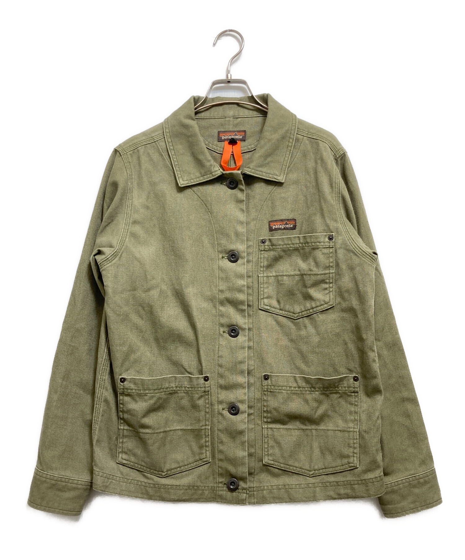 さ*3様 patagonia 　ワークウェア　カバーオール 中古・古着通販】Patagonia (パタゴニア) カバーオール グリーン