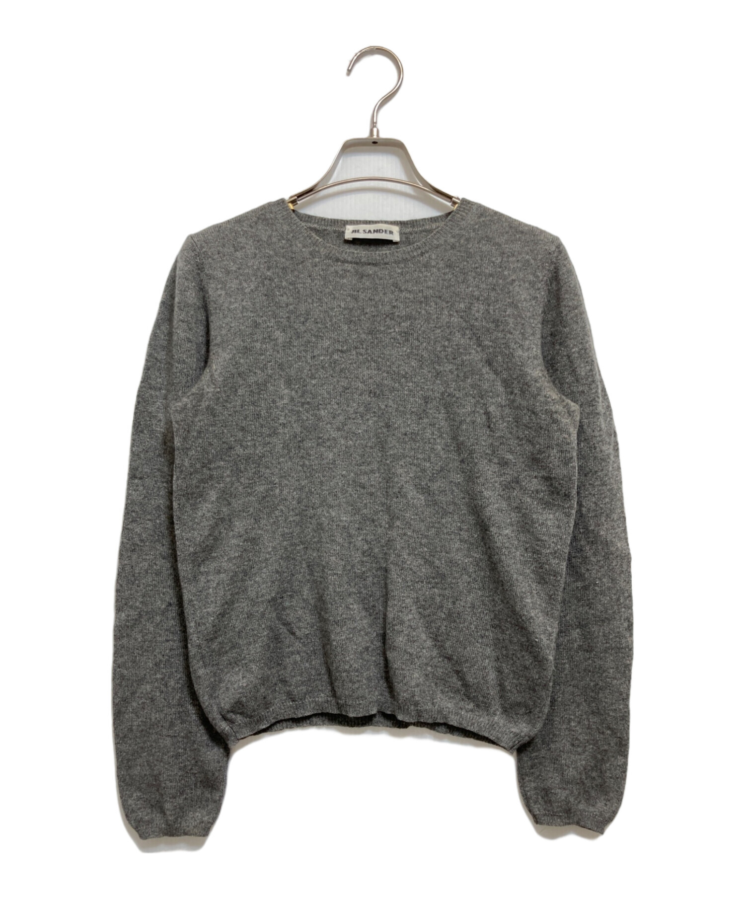 中古・古着通販】JIL SANDER (ジルサンダー) カシミヤニット グレー 