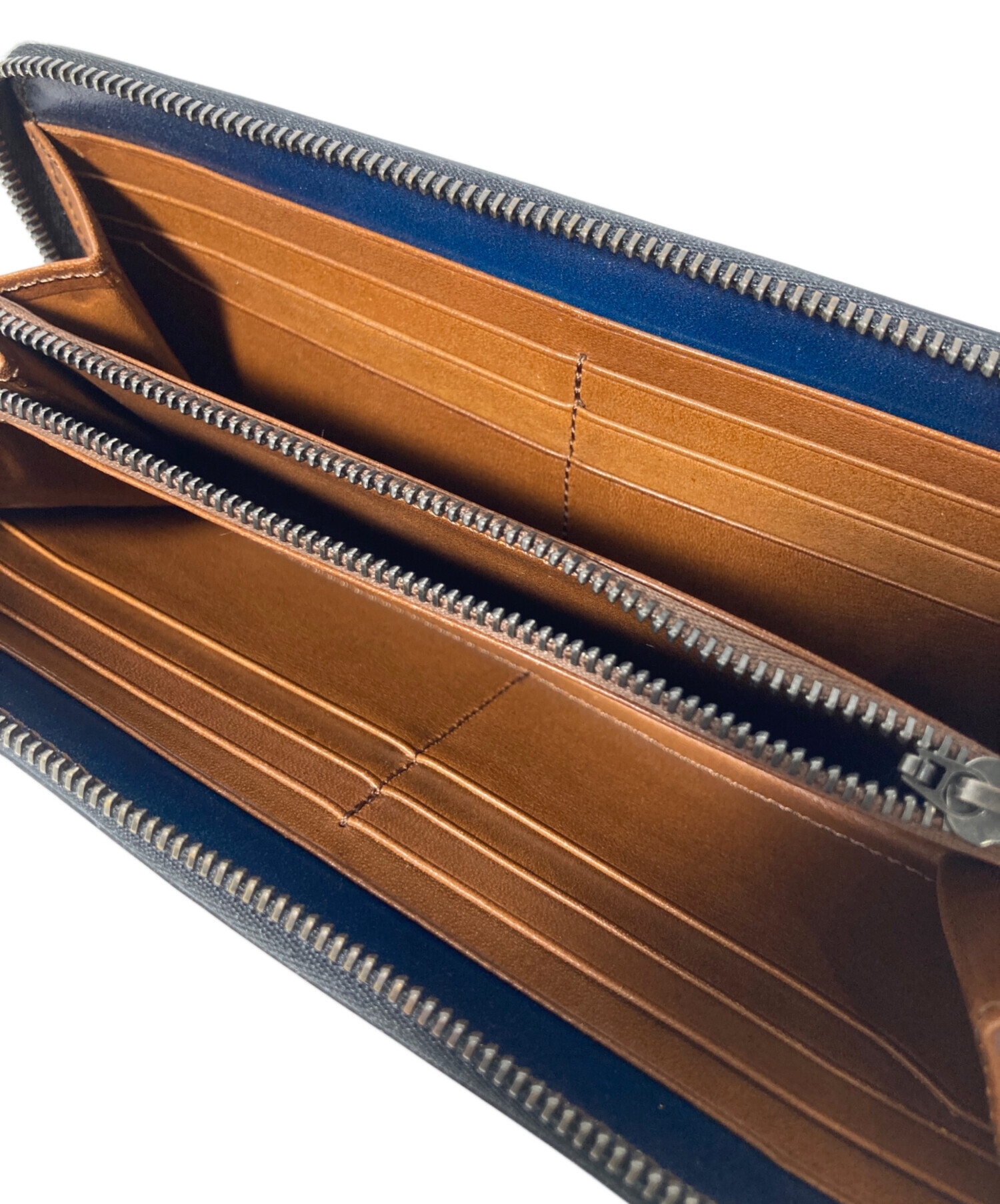 中古・古着通販】YUHAKU (ユハク) 長財布 ブルー｜ブランド・古着通販