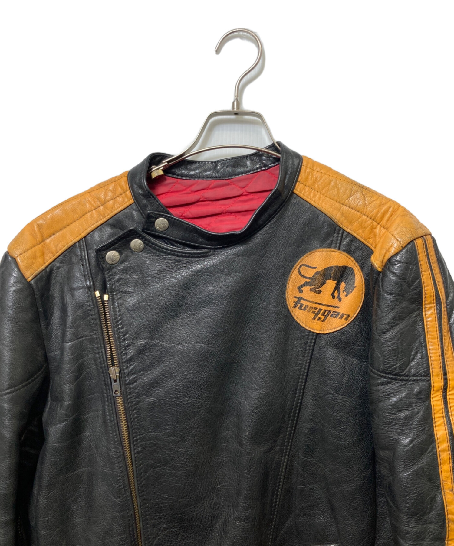 中古・古着通販】FURYGAN (フュリガン) シングルライダースジャケット