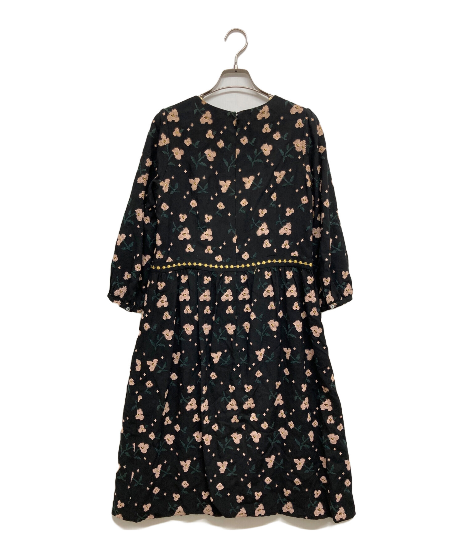 中古・古着通販】sally scott (サリースコット) 花刺繍ワンピース