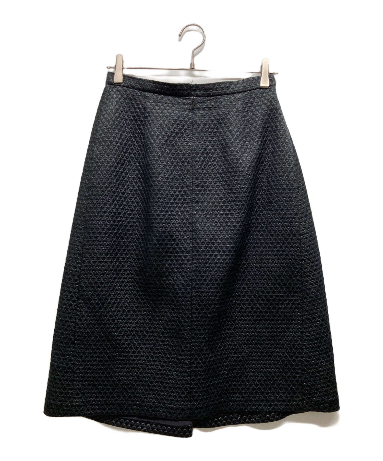 Christian Dior オブリーク　スカート　ネイビー　サイズ34 中古・古着通販】Christian Dior (クリスチャン ディオール) スカート