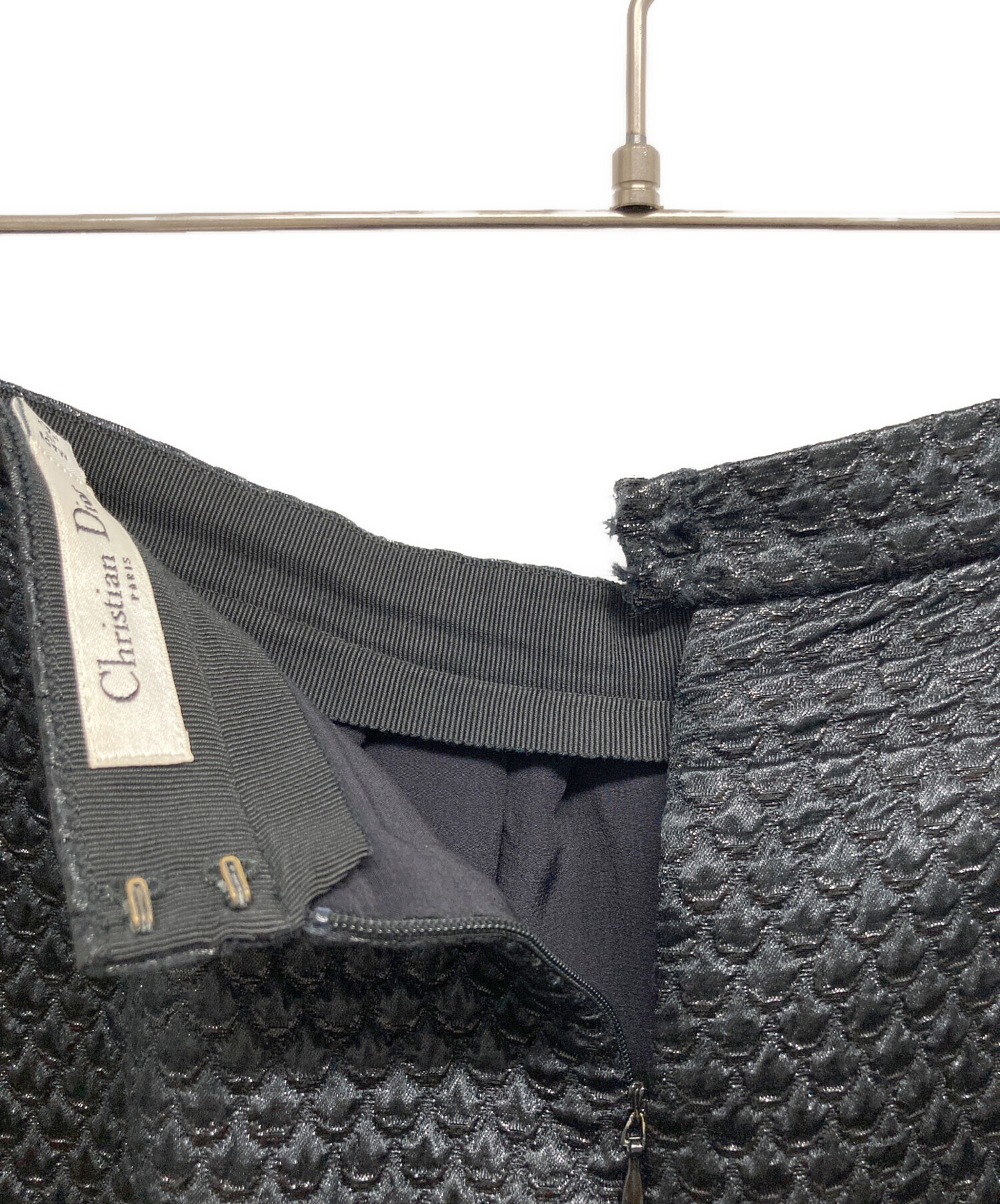 Christian Dior オブリーク　スカート　ネイビー　サイズ34 Christian Dior オブリーク スカート ネイビー サイズ34 レディース