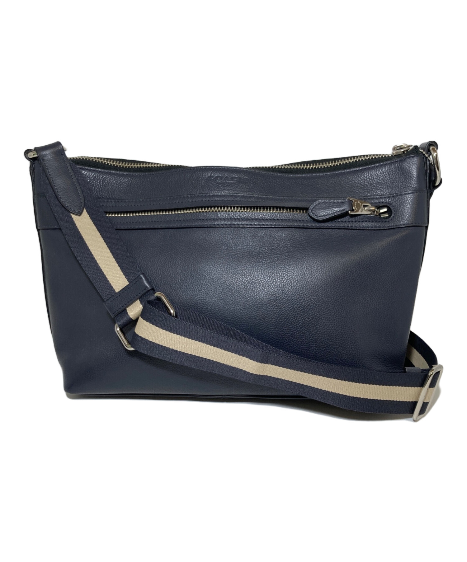 COACH ネイビー ショルダーバッグ 未使用品 売り切り 大特価 COACH コーチ 斜め掛けショルダーバッグ C3783