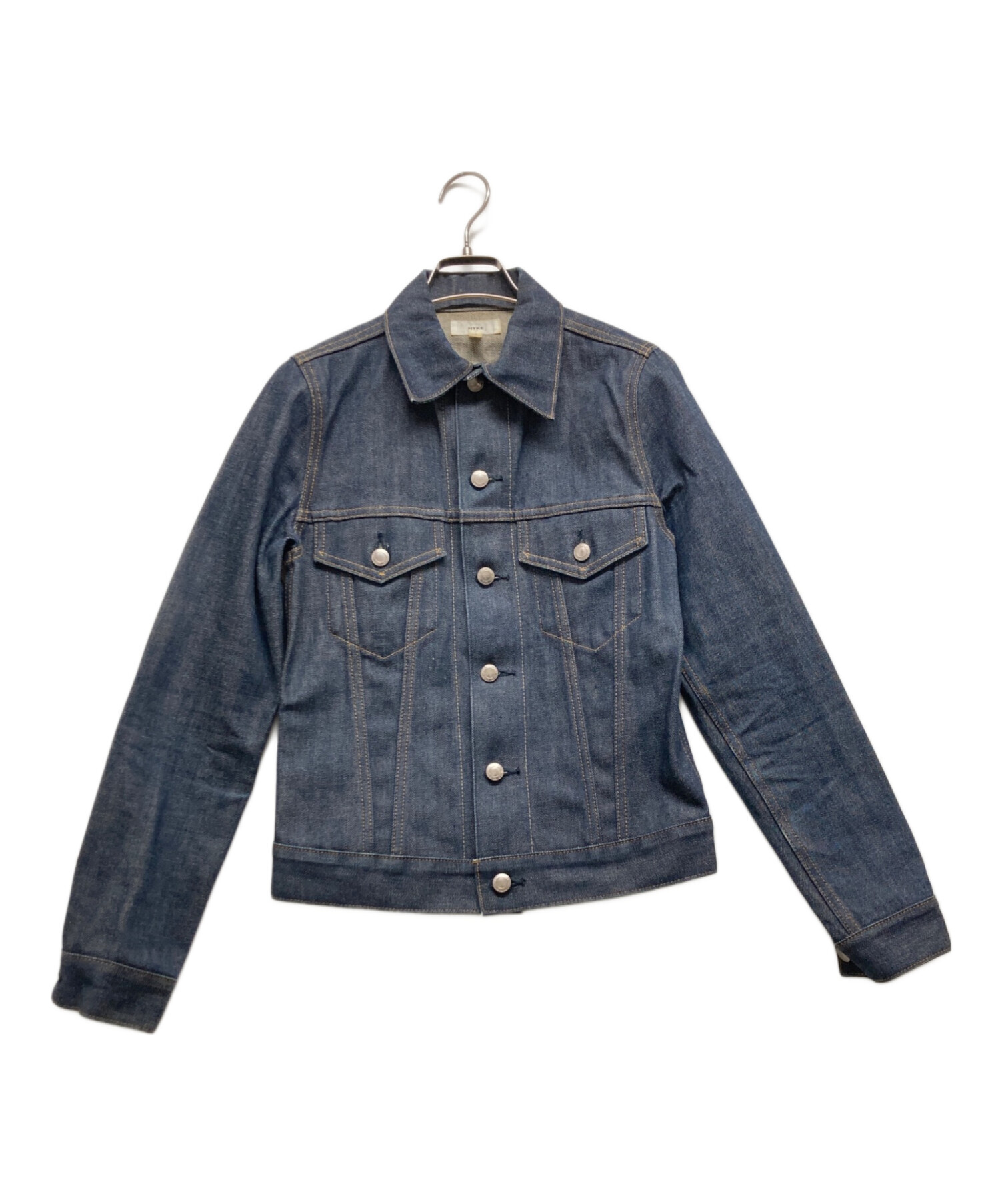 ハイク　HYKE　デニムジャケット　サイズ2 お 手頃 価格ファッション - HYKE デニムジャケット Gジャン TYPE2 BIG