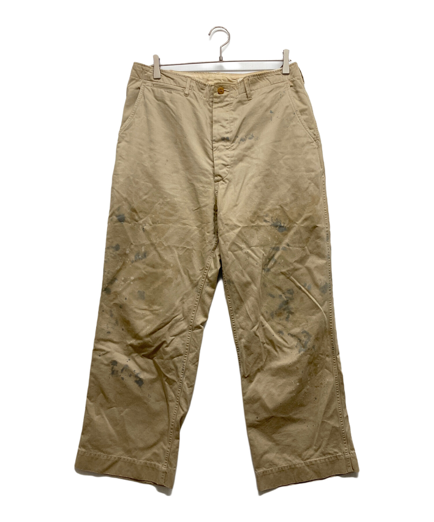 中古・古着通販】BOWWOW (バウワウ) チノパン ベージュ サイズ:XL