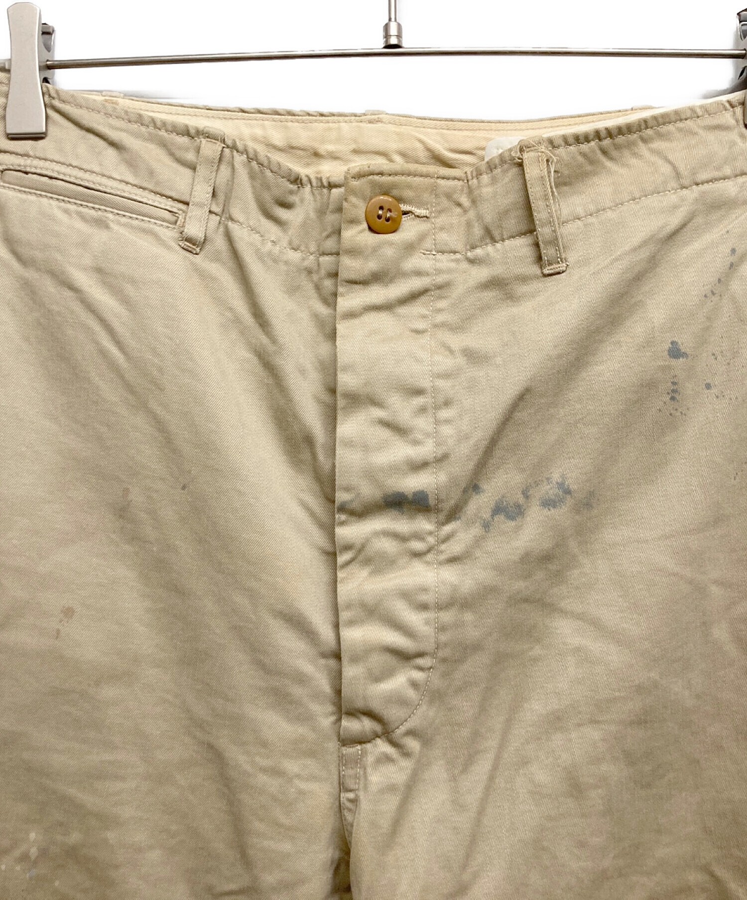 中古・古着通販】BOWWOW (バウワウ) チノパン ベージュ サイズ:XL