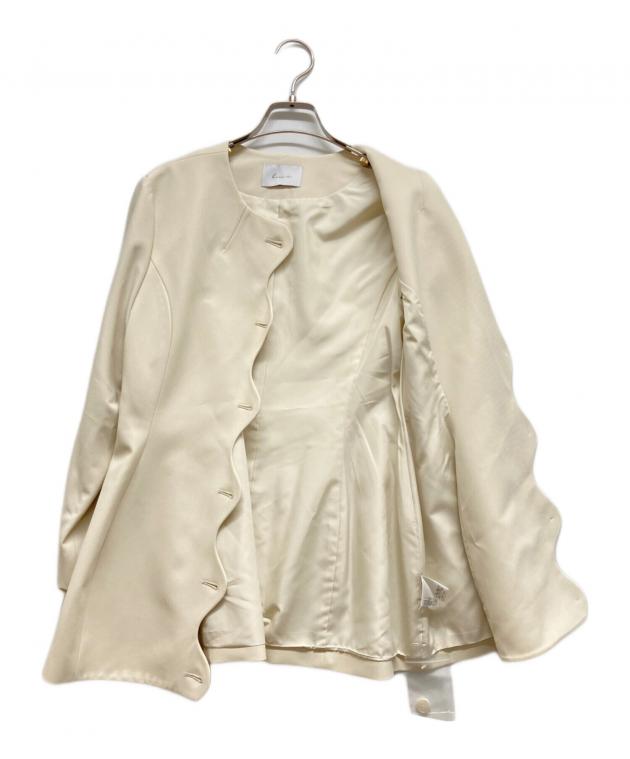 中古・古着通販】bow.a (ボウ・エー) NAMINAMI JACKET ホワイト サイズ