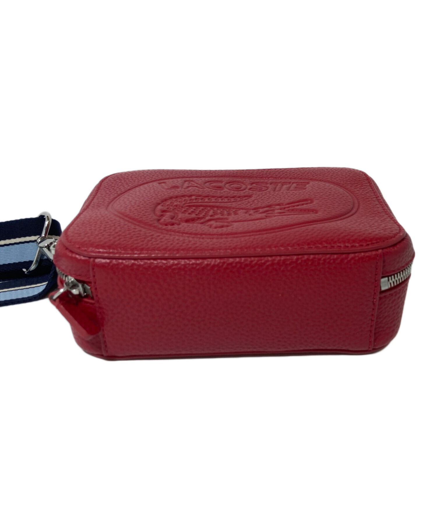 中古・古着通販】LACOSTE (ラコステ) ショルダーバッグ レッド 