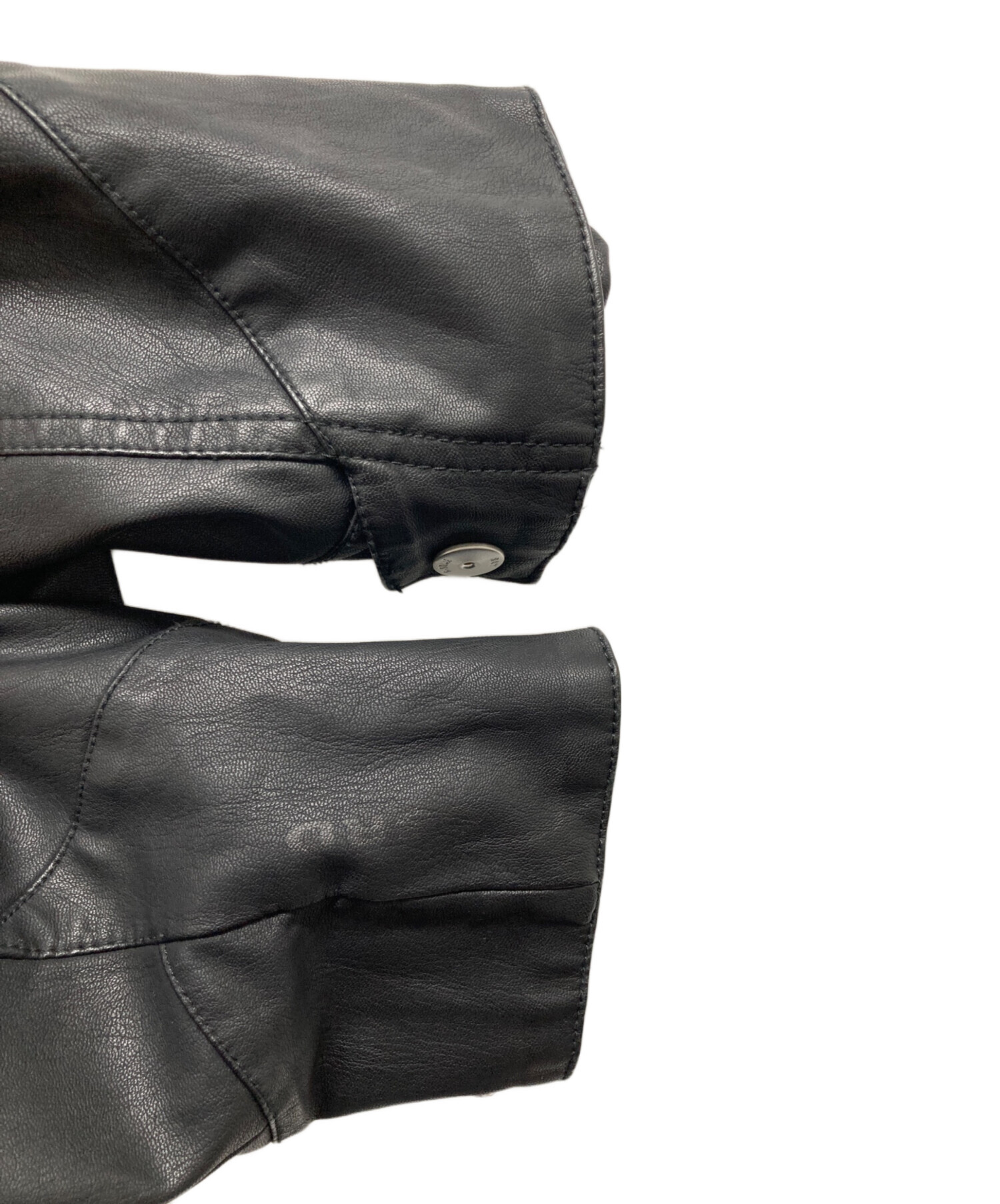 ジースターロゥ　シングルレザー バイカージャケット M 未使用品 メンズ 中古・古着通販】G-STAR RAW (ジースターロゥ) フェイクレザー