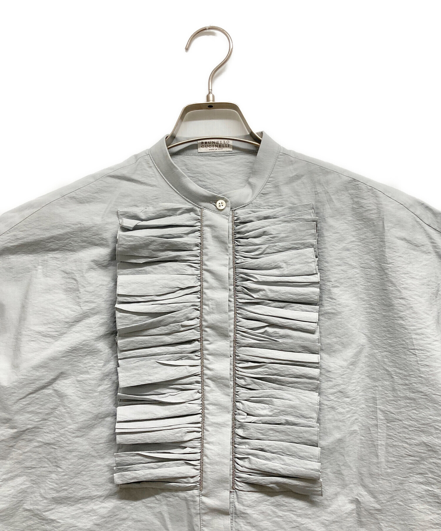 中古・古着通販】BRUNELLO CUCINELLI (ブルネロクチネリ) フリル 