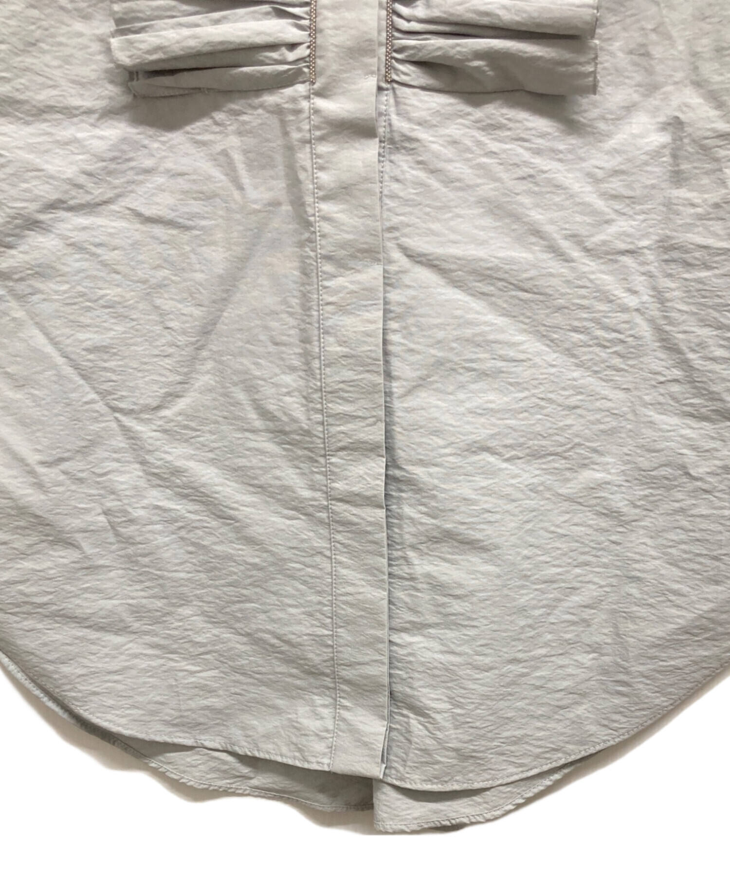 中古・古着通販】BRUNELLO CUCINELLI (ブルネロクチネリ) フリル 