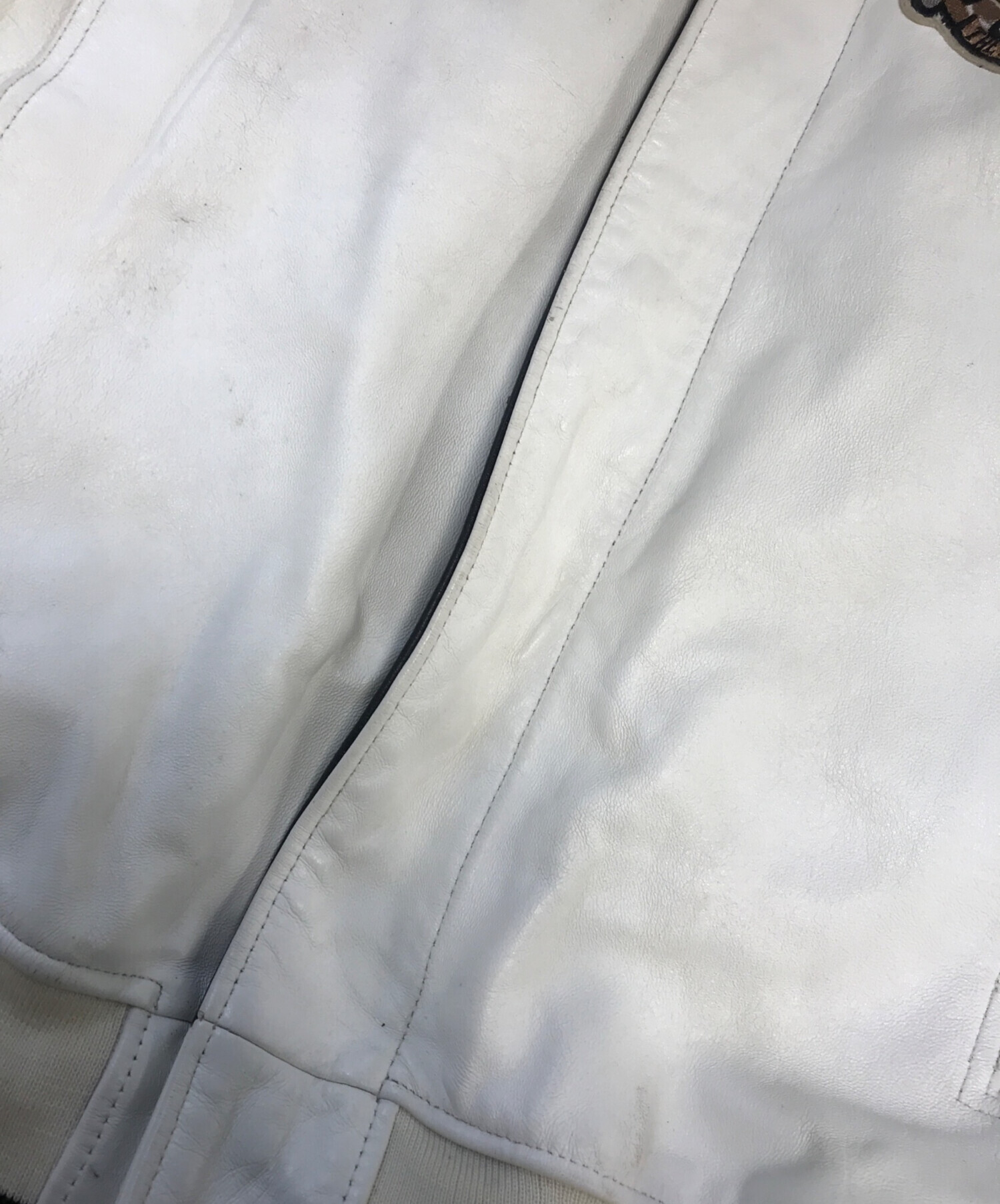 中古・古着通販】AVIREX (アヴィレックス) カジノレザージャケット 中古・古着通販】AVIREX (アヴィレックス) カジノレザージャケット