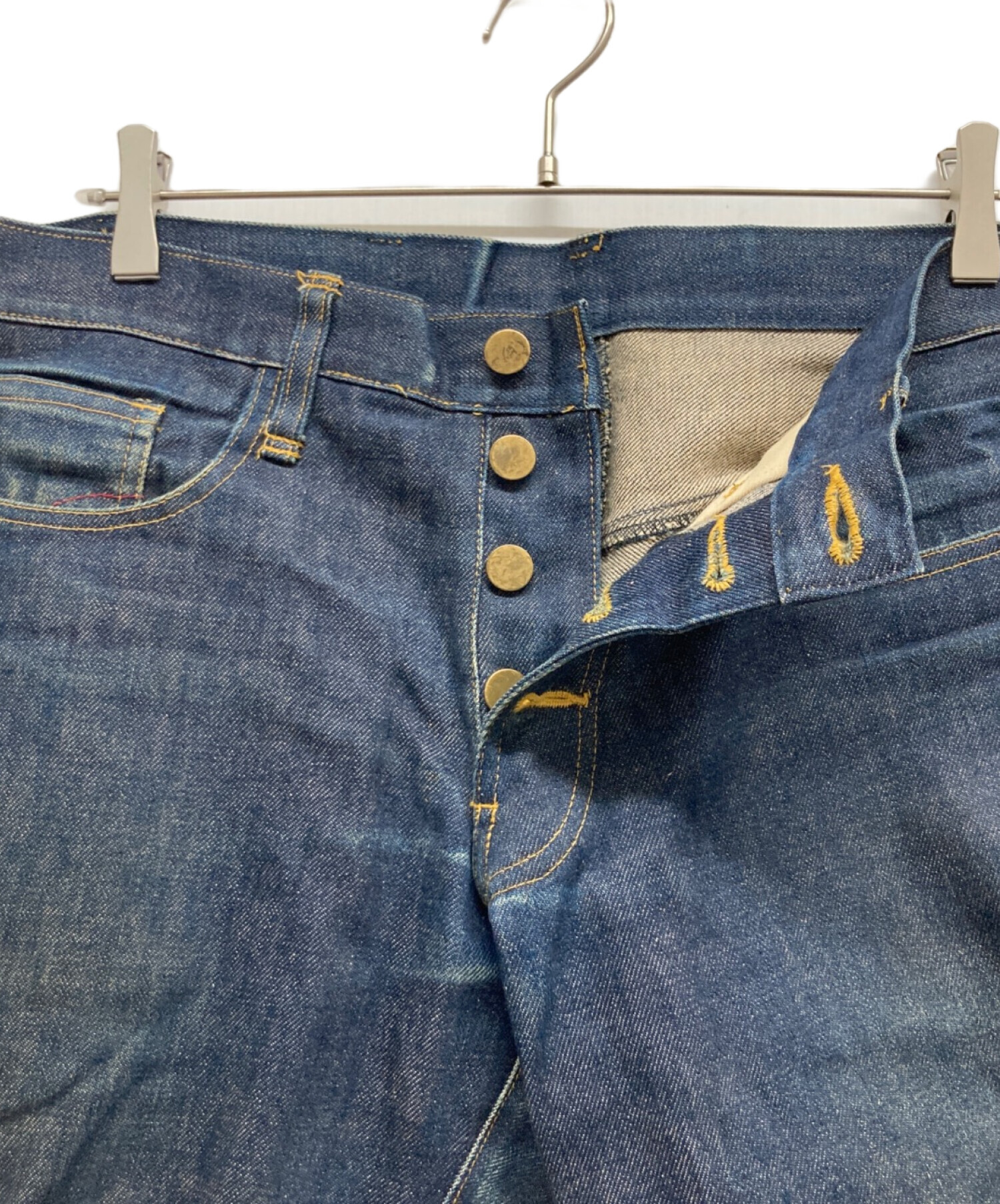 中古・古着通販】Nemeth (ネメス) 立体裁断デニムパンツ インディゴ