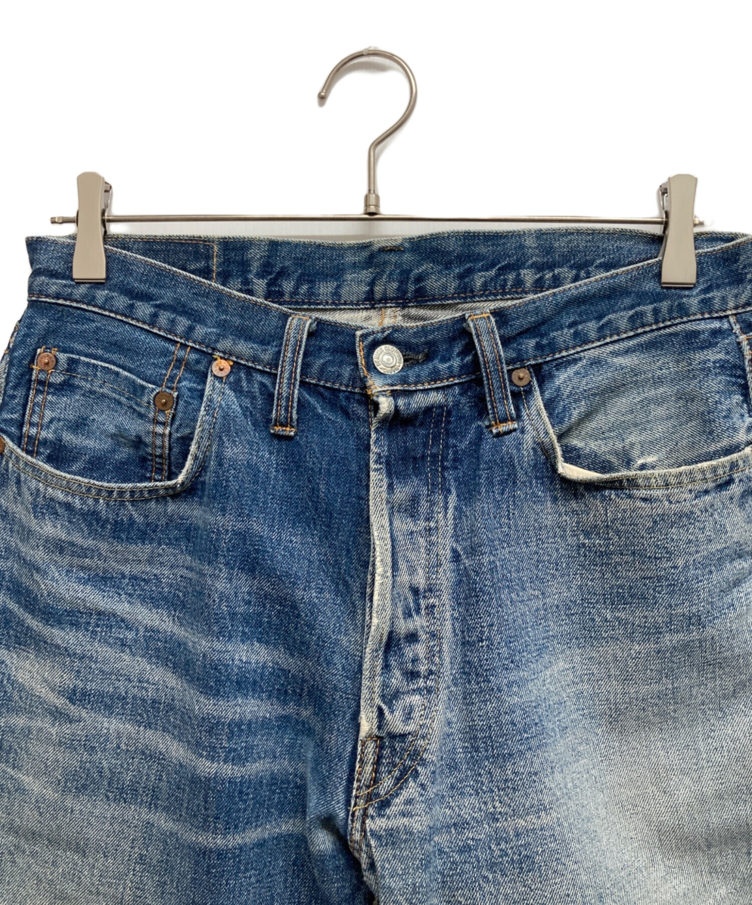 中古・古着通販】DENIME (ドゥニーム) 再構築デニムパンツ インディゴ