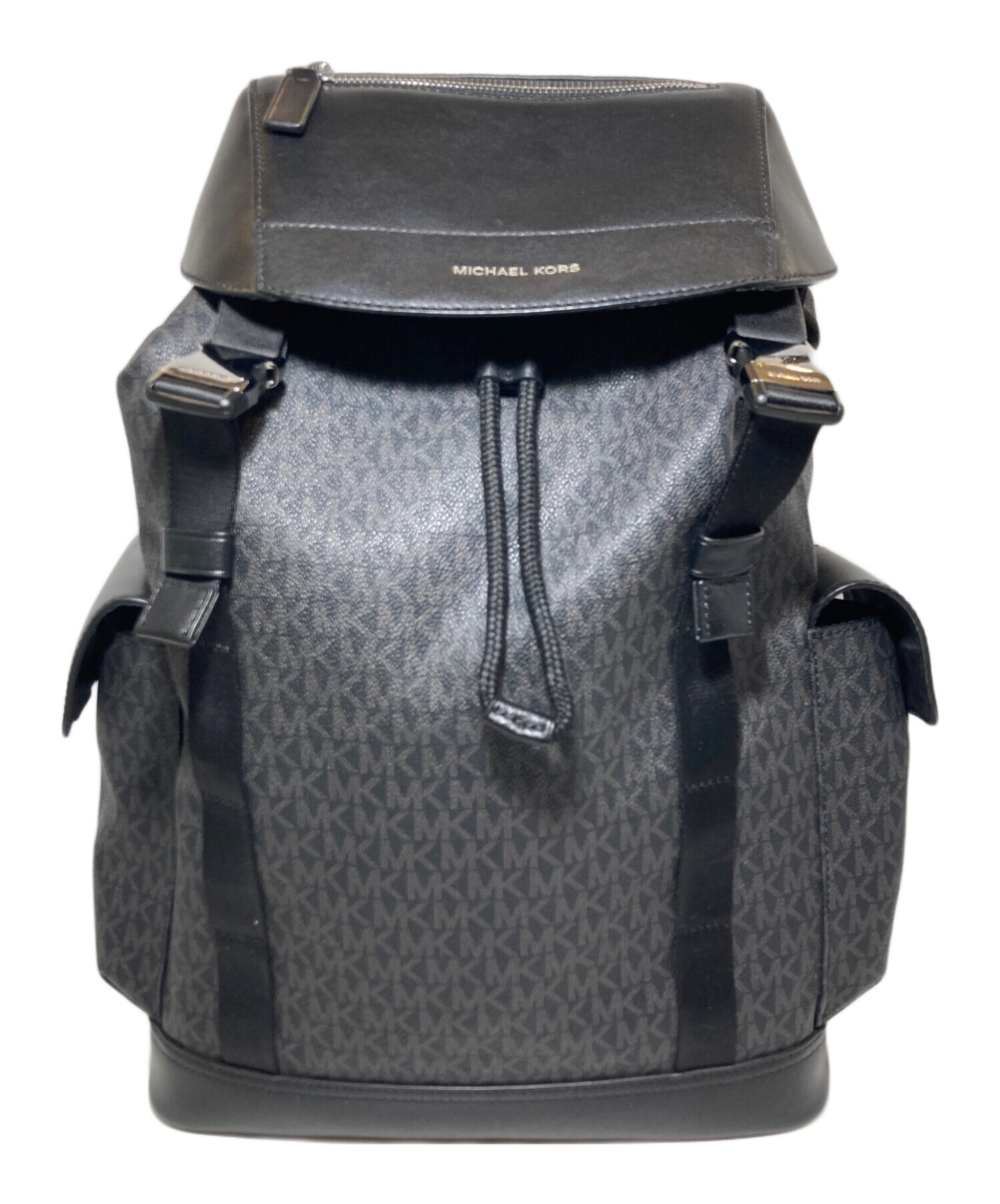 MICHAEL KORS ブラックレザーリュック マイケルコース Michael Kors