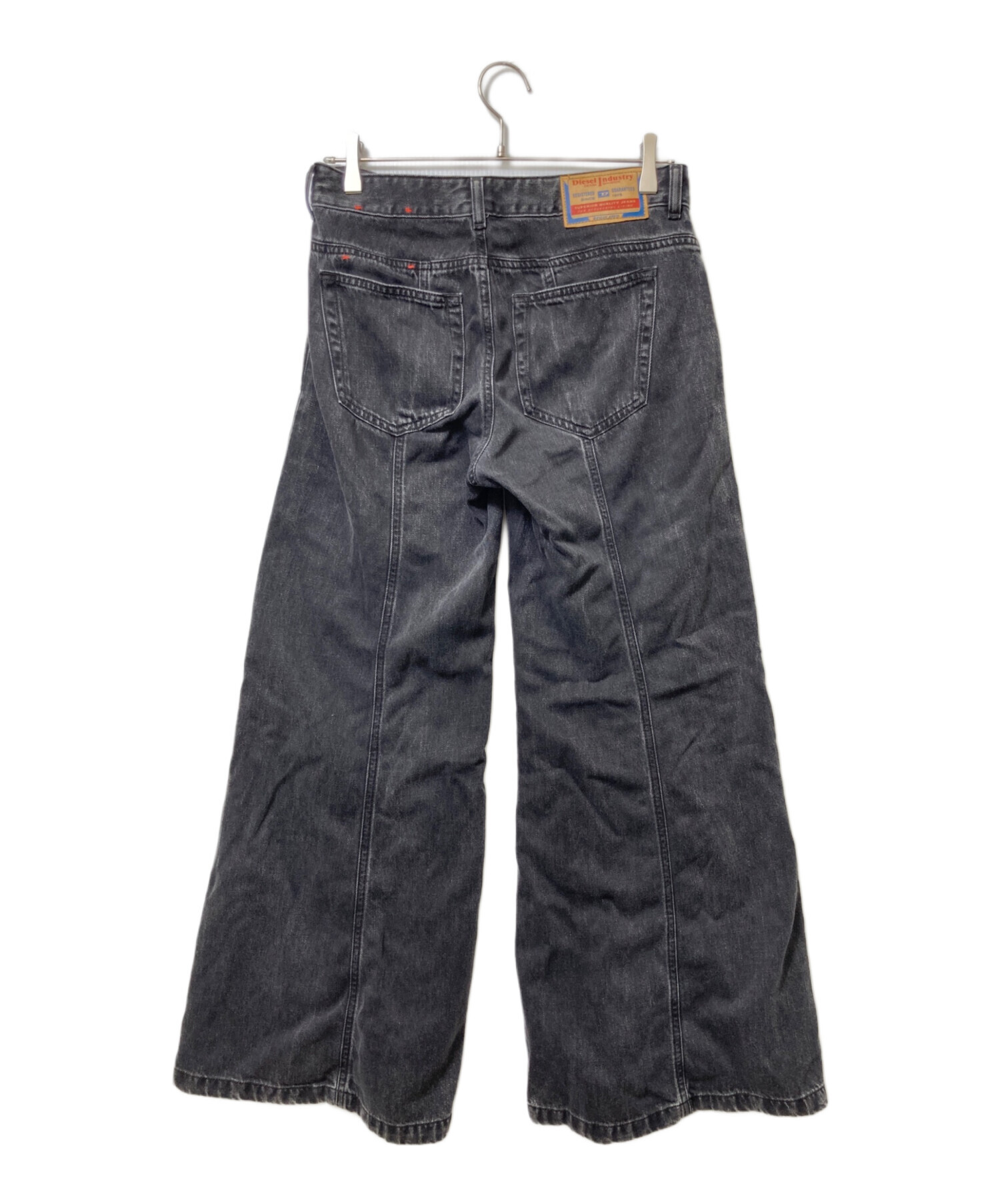 中古・古着通販】DIESEL (ディーゼル) デニムパンツ ブラック サイズ 