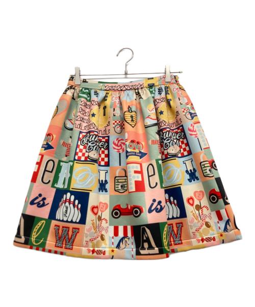 FENDI フリルイエロースカート 7A FENDI フリルイエロースカート 7A