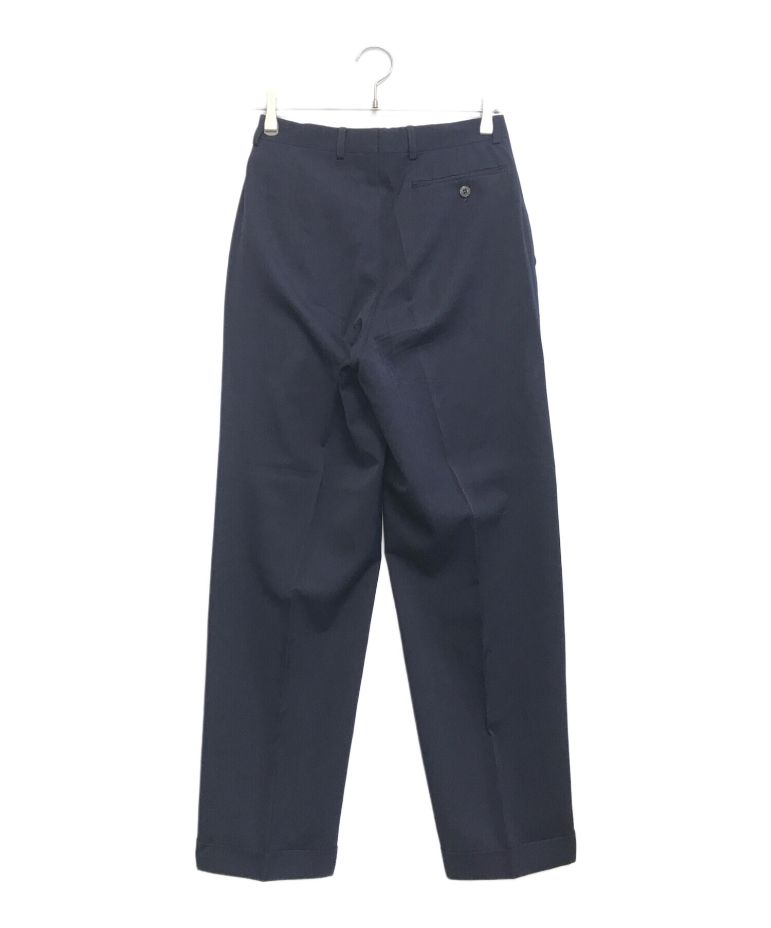 中古・古着通販】KENZO (ケンゾー) 2タックスラックス ネイビー サイズ