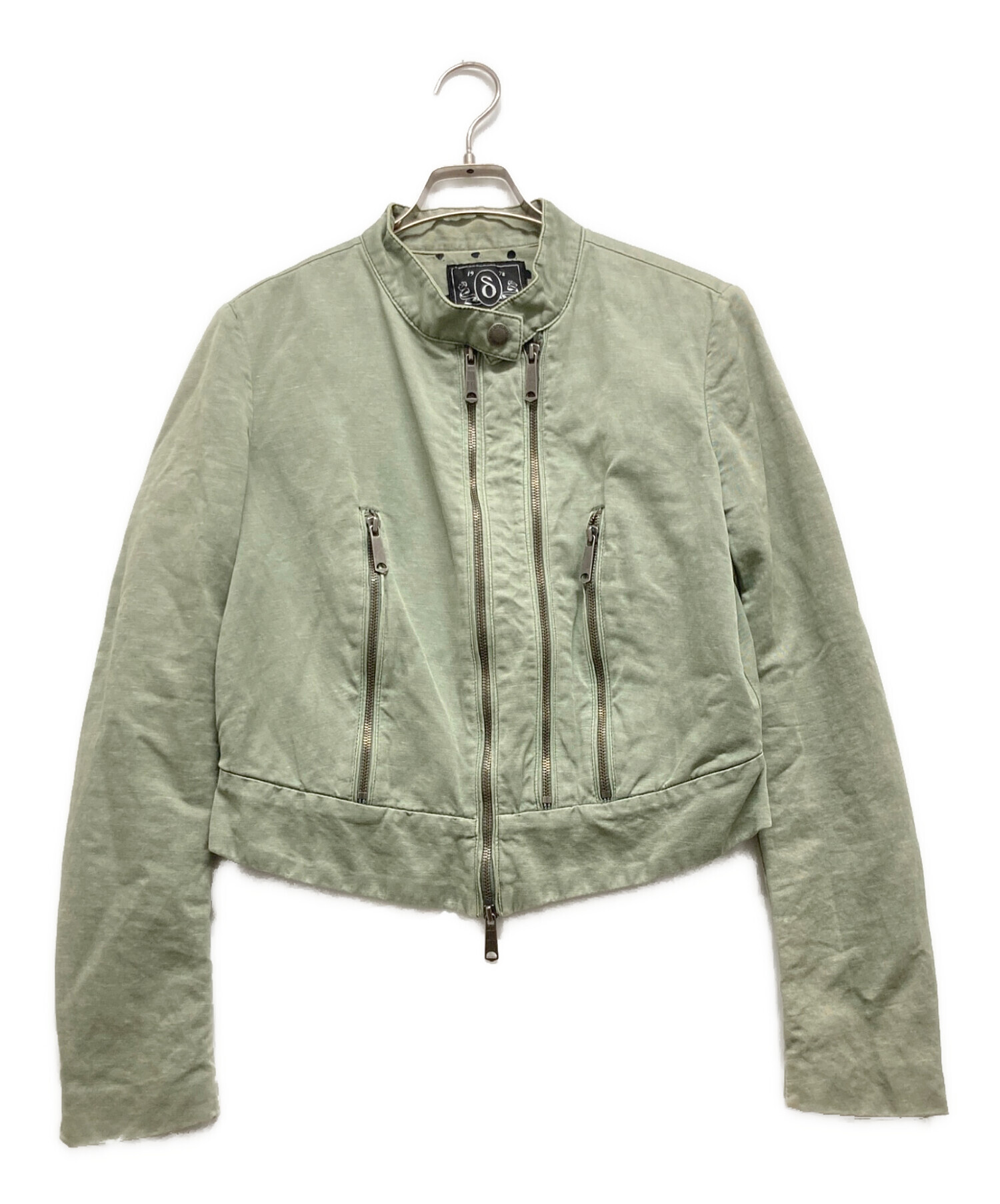 中古・古着通販】DIESEL (ディーゼル) ミリタリージャケット グリーン