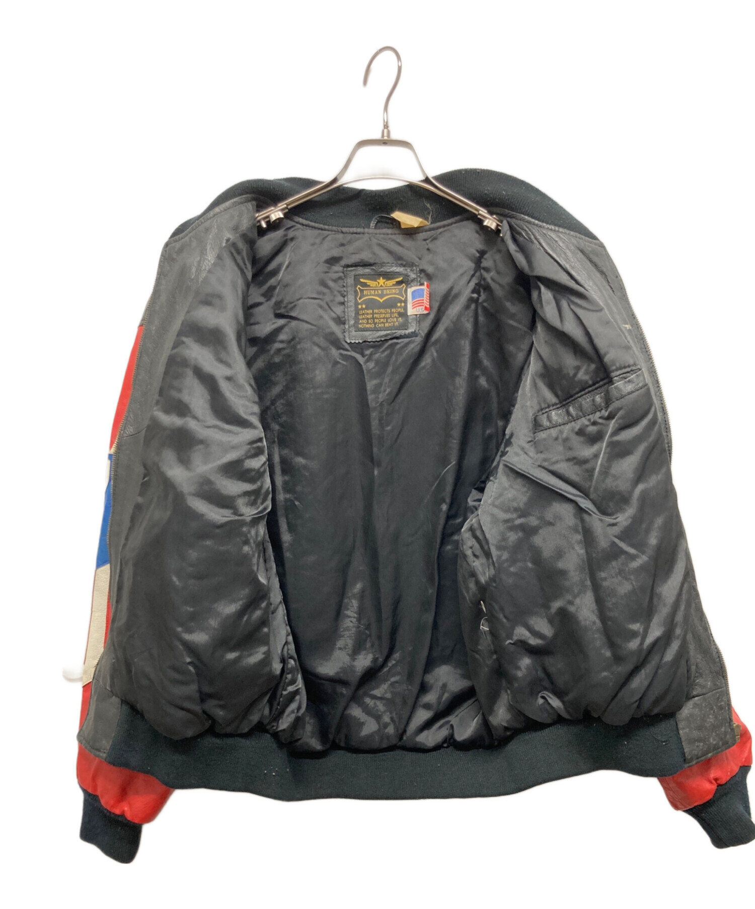 中古・古着通販】HUMAN BEING (ヒューマンビーング) レザージャケット