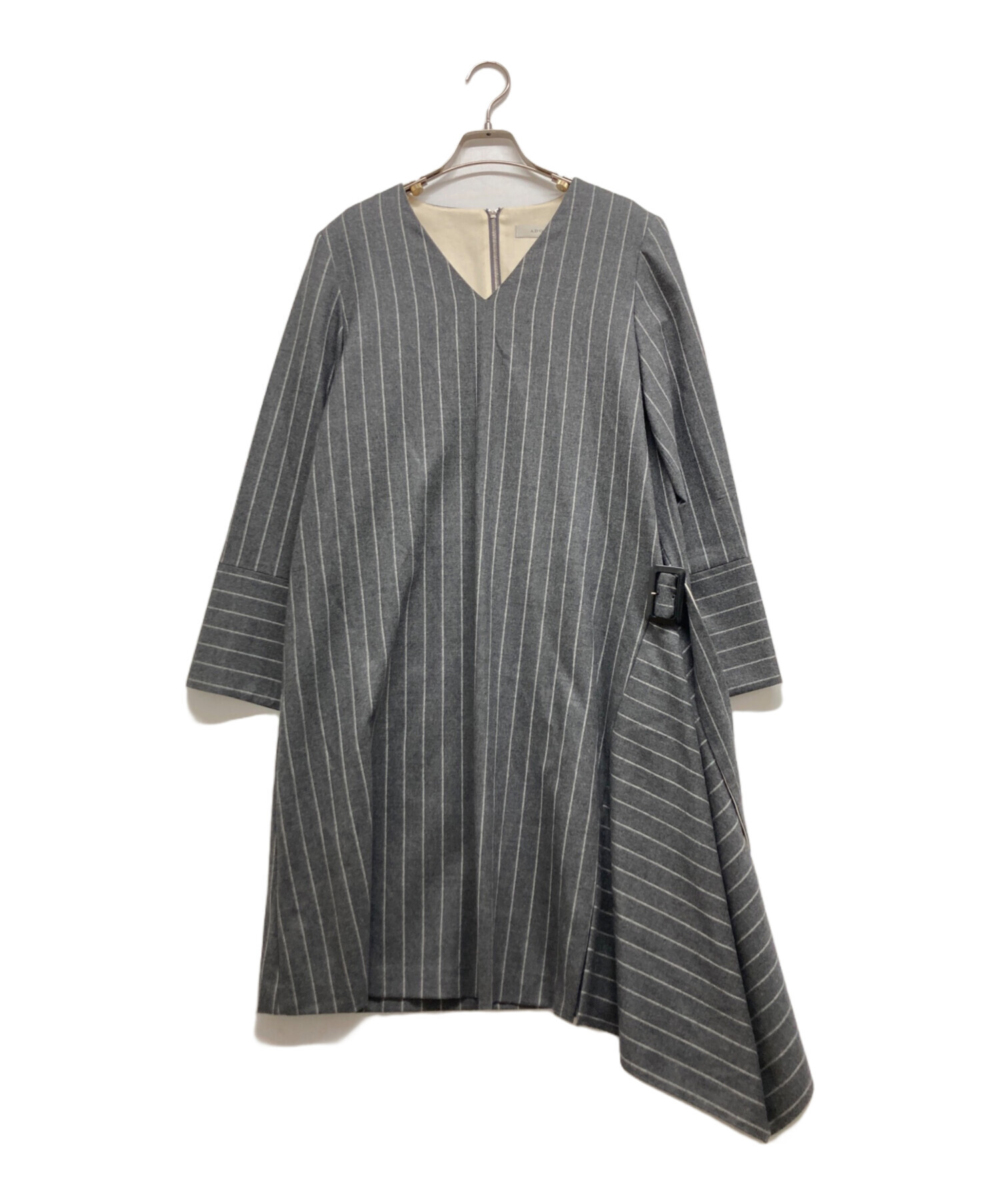 アドーア 2Tone Reverアシンメトリーヘムワンピース AUBREY 