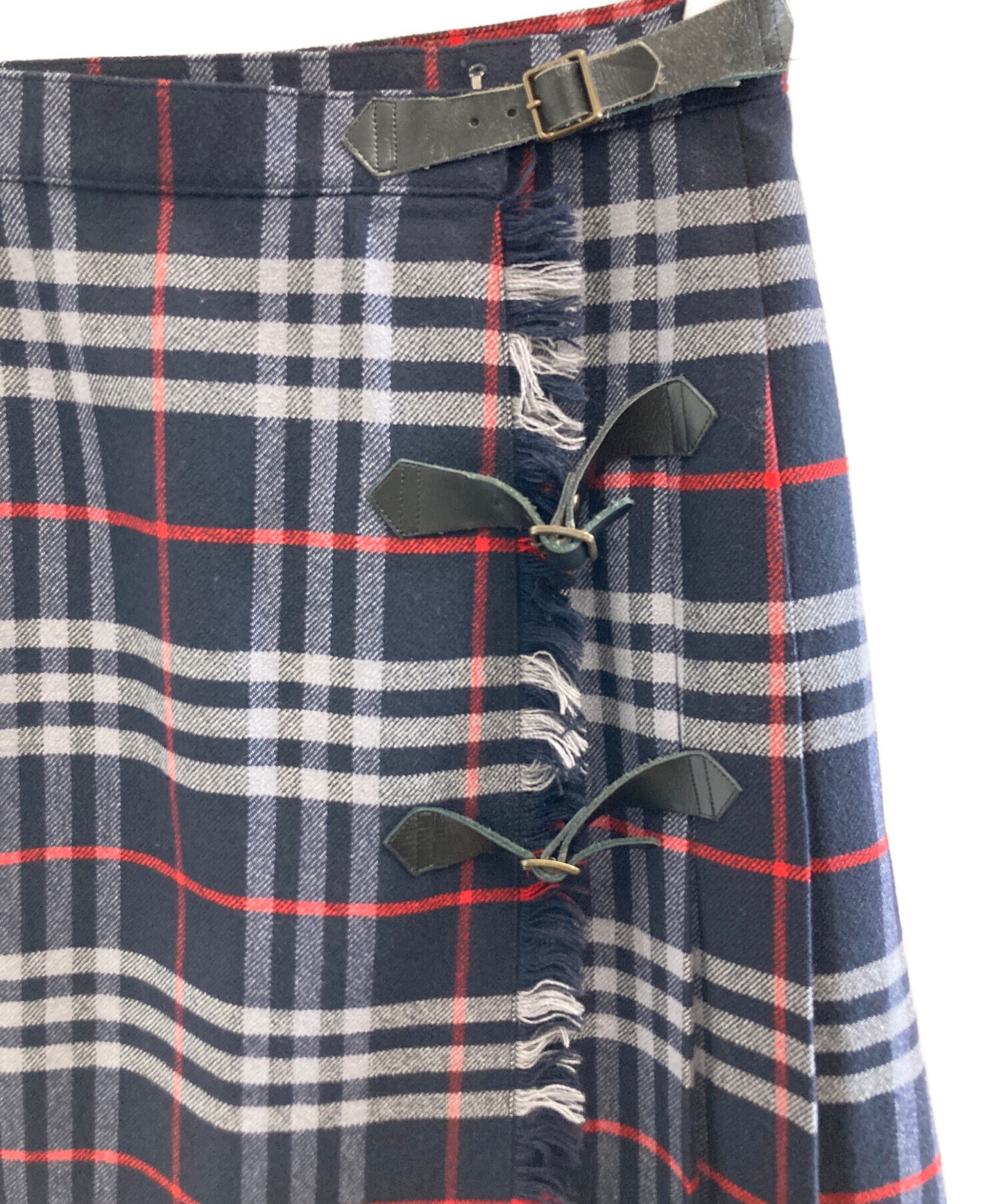 中古・古着通販】BURBERRY (バーバリー) ノバチェックキルトスカート