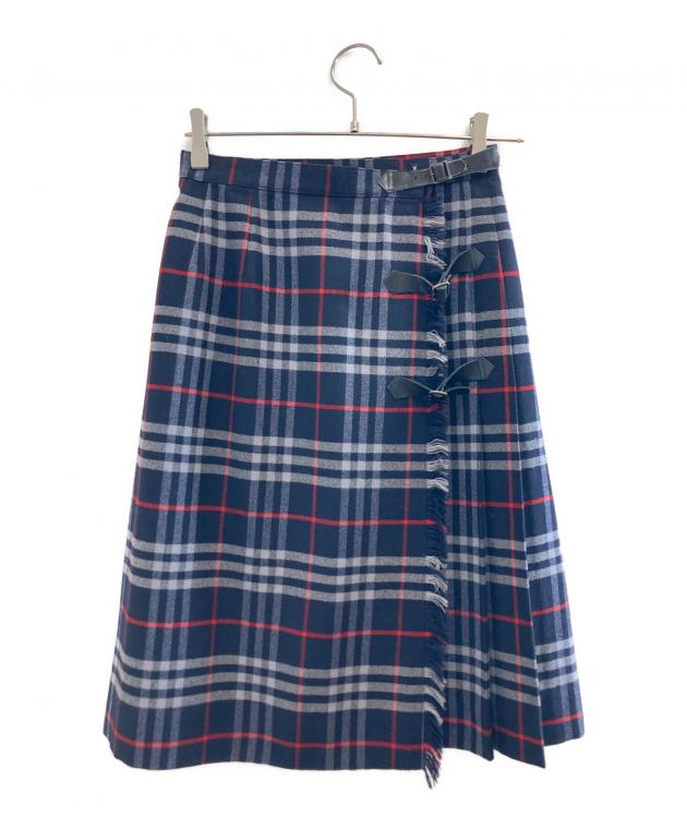 中古・古着通販】BURBERRY (バーバリー) ノバチェックキルトスカート