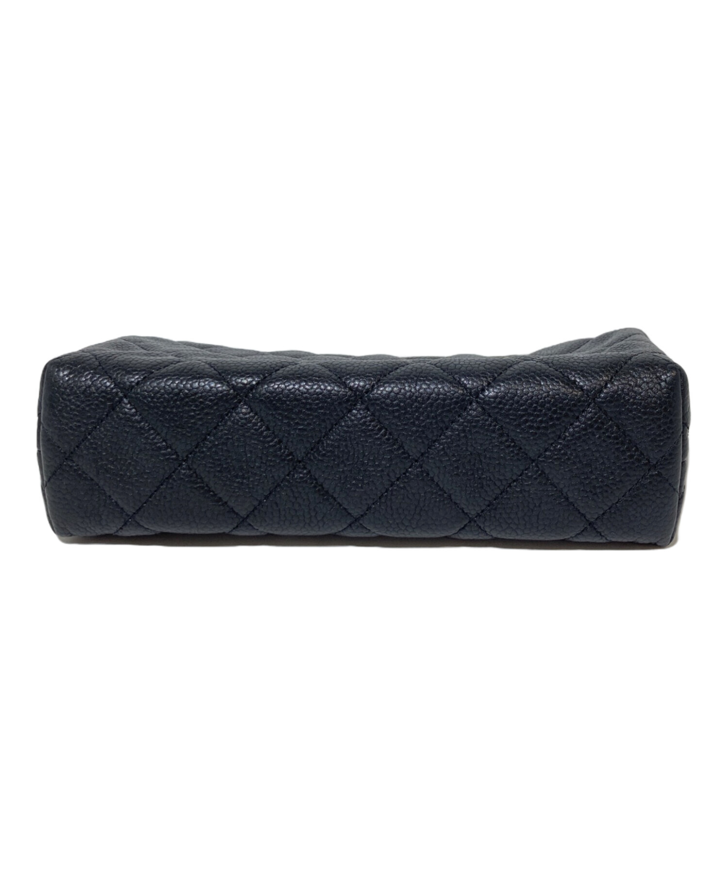 中古・古着通販】CHANEL (シャネル) キャビアスキンマトラッセポーチ