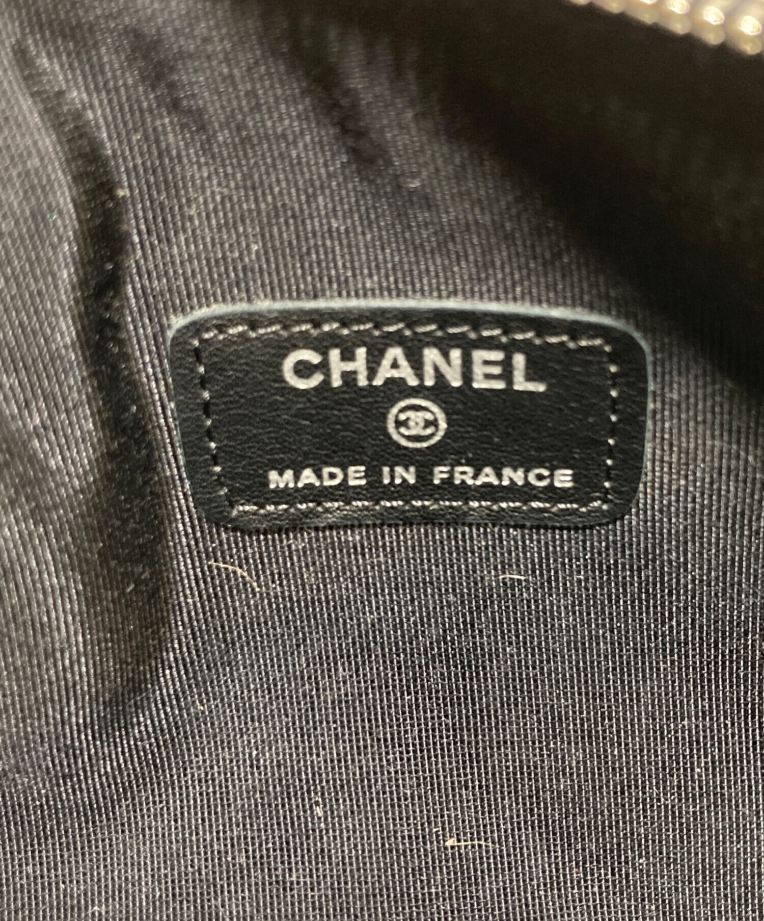 中古・古着通販】CHANEL (シャネル) キャビアスキンマトラッセポーチ