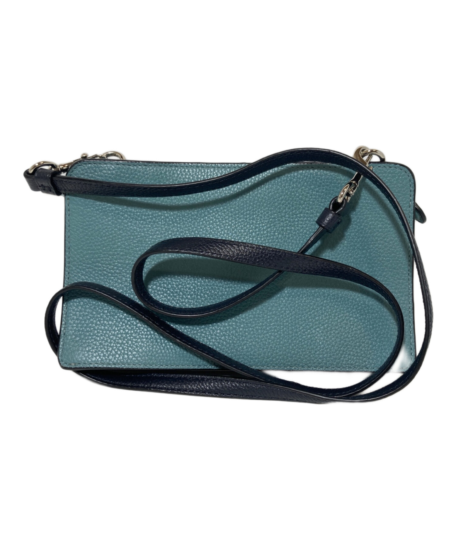 中古・古着通販】COACH (コーチ) ショルダーバッグ スカイブルー 