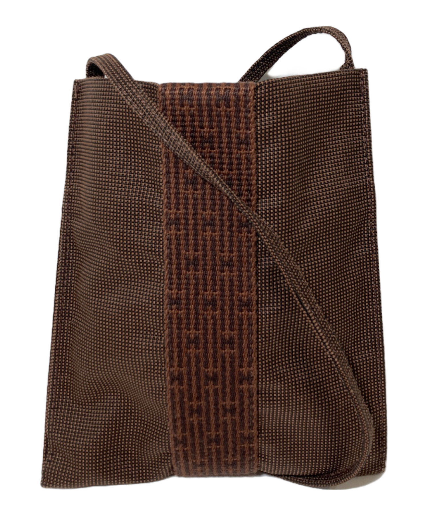 HERMES エルメス ショルダーバッグ  茶 【古着】【中古】【送料無料】 中古・古着通販】HERMES (エルメス) ショルダーバッグ｜ブランド・古着