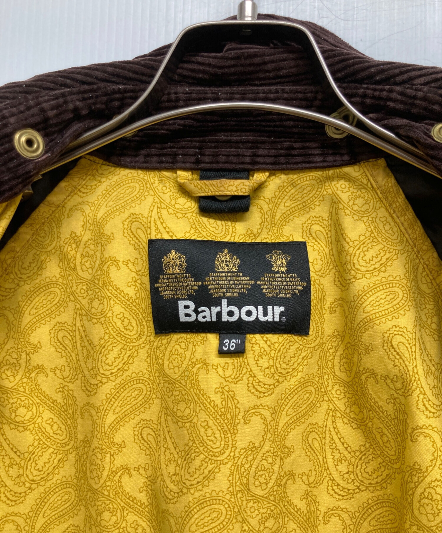 中古・古着通販】Barbour (バブアー) SL BEDALE ブラウン サイズ:36