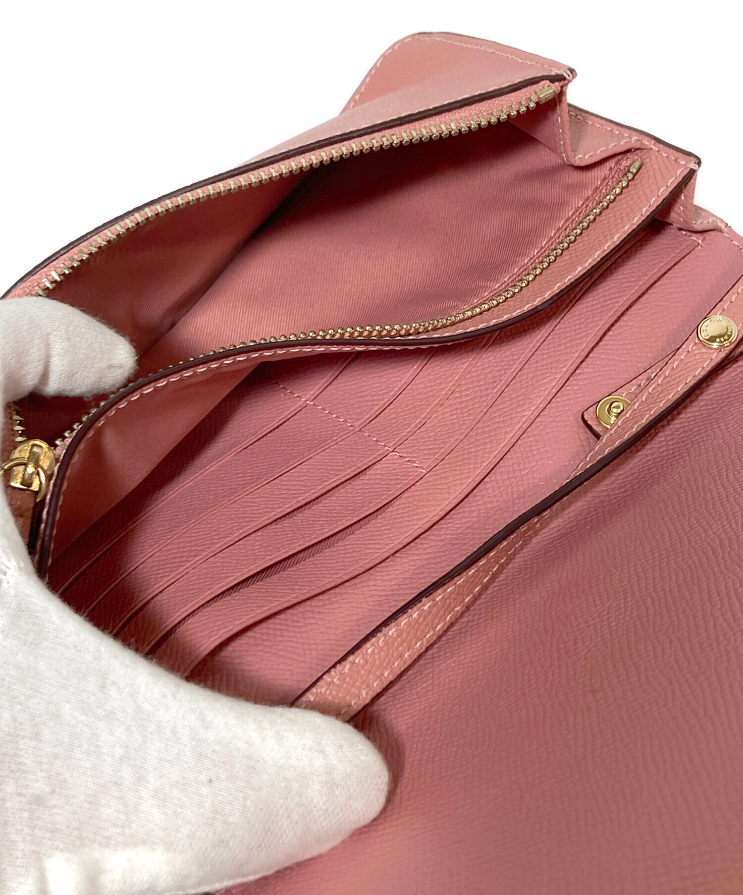 中古・古着通販】COACH (コーチ) ショルダーバッグ ピンク｜ブランド