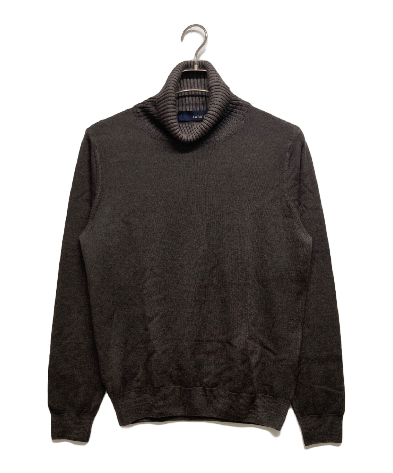 中古・古着通販】LARDINI (ラルディーニ) ハイネックニット ブラウン 