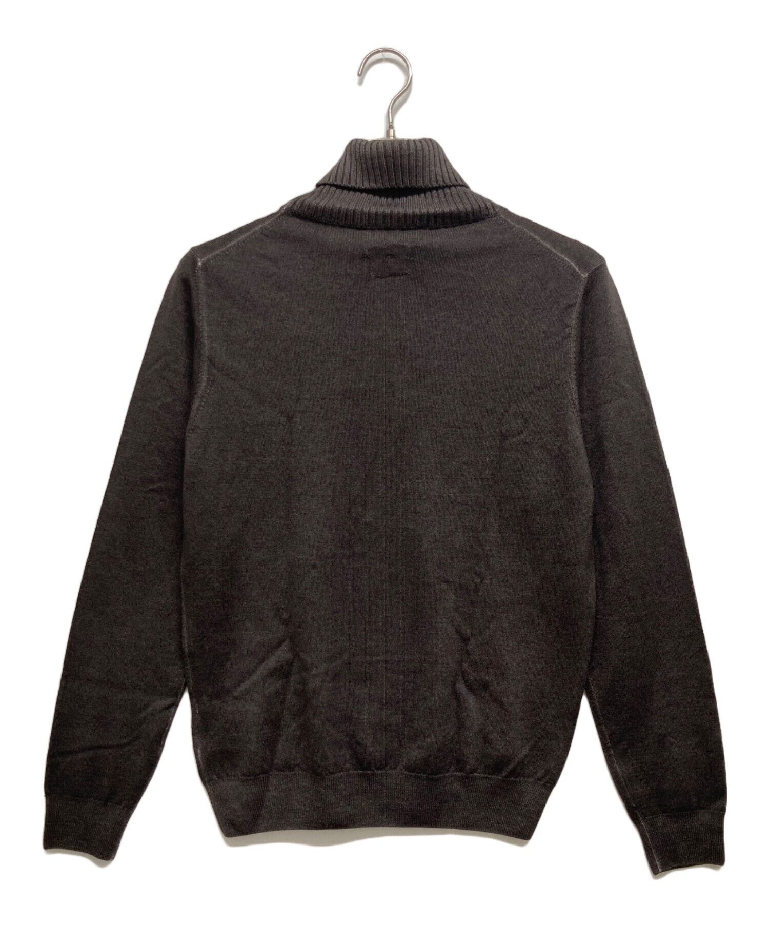 中古・古着通販】LARDINI (ラルディーニ) ハイネックニット ブラウン 