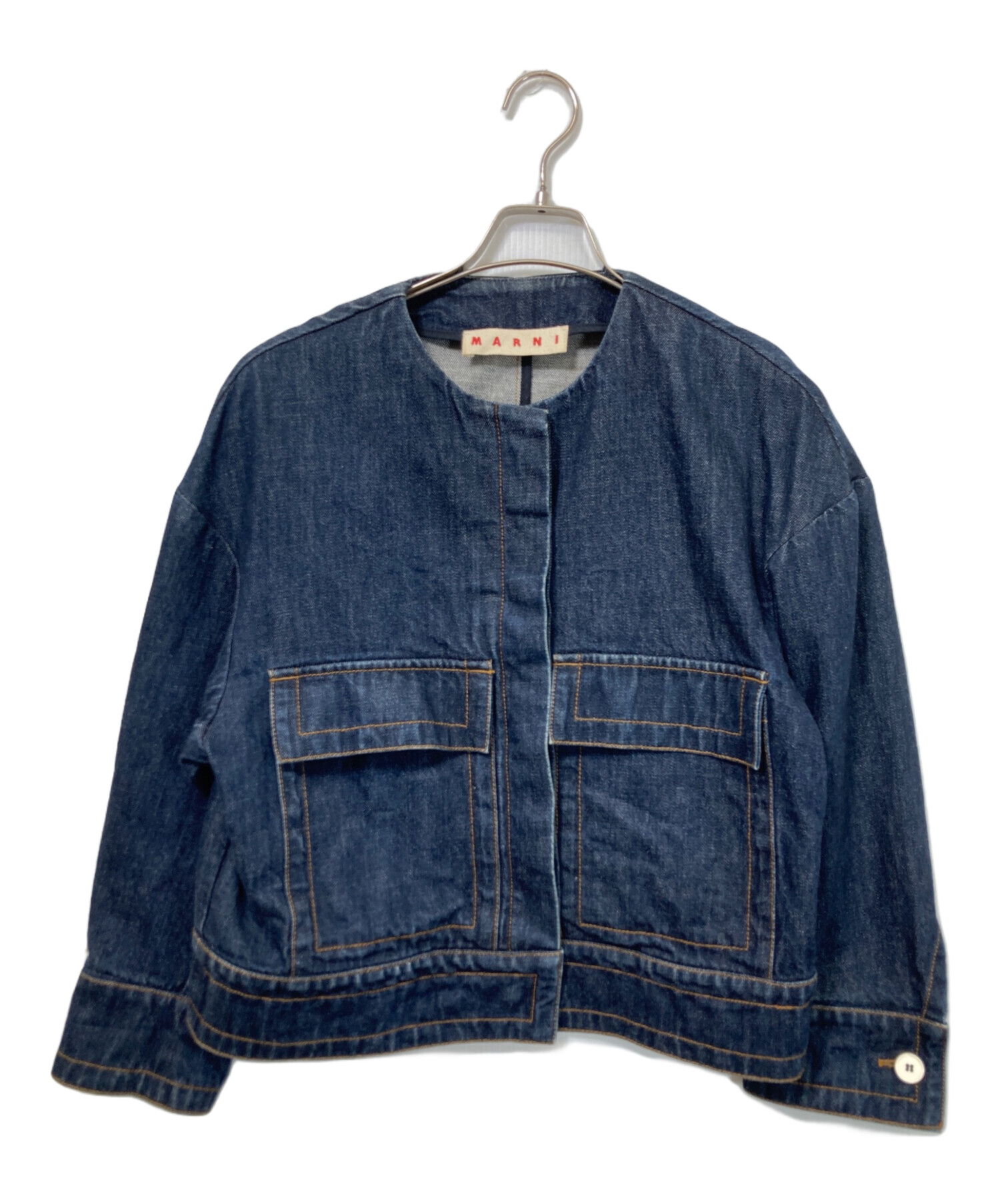 中古・古着通販】MARNI (マルニ) デニムジャケット インディゴ サイズ